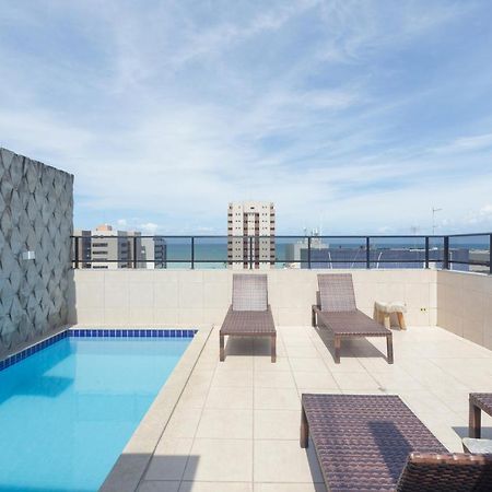 Flat Quarto E Sala C/ Vista Mar Espetacular Apartment Maceio  Exterior photo