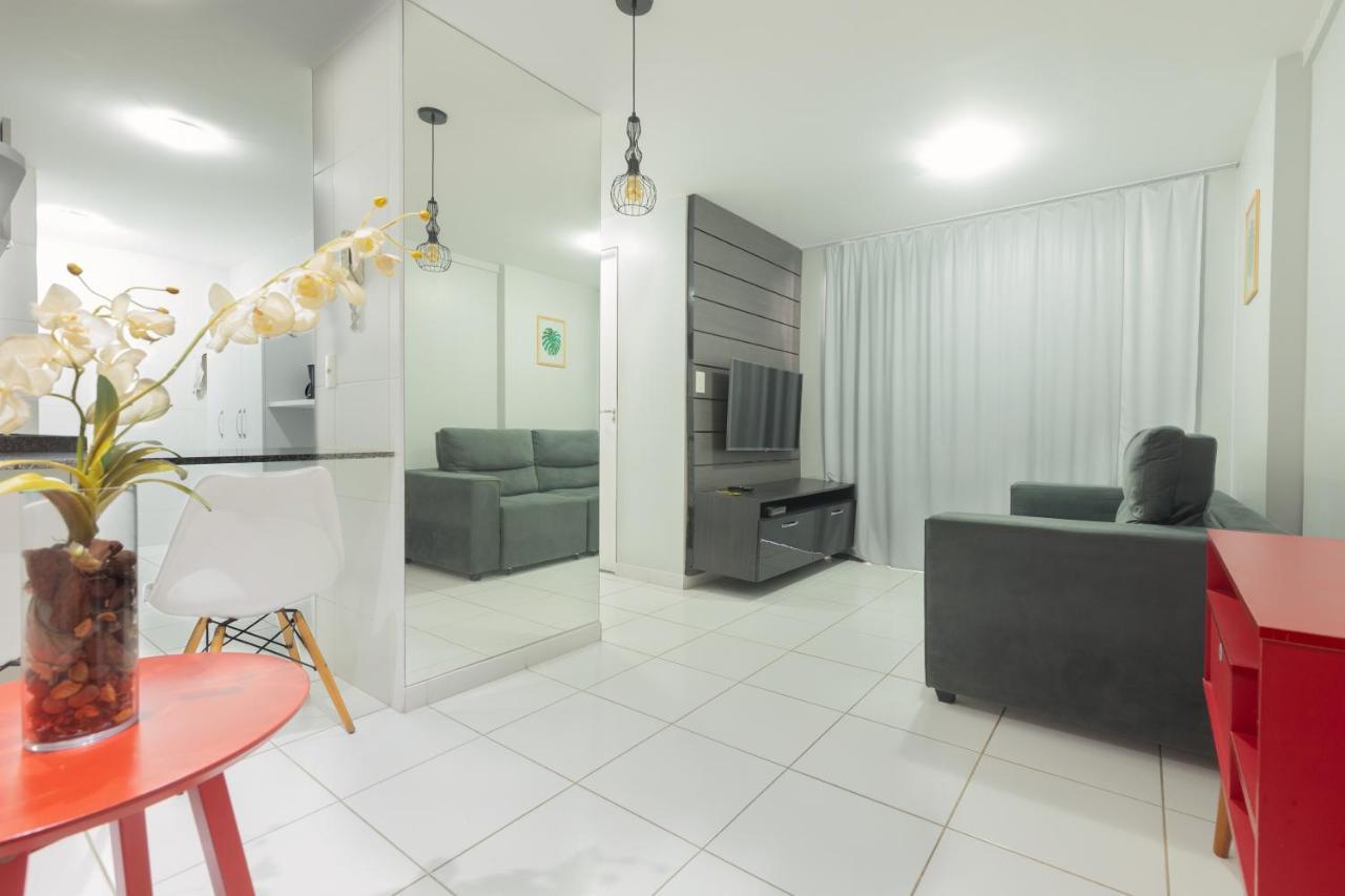 Flat Quarto E Sala C/ Vista Mar Espetacular Apartment Maceio  Exterior photo