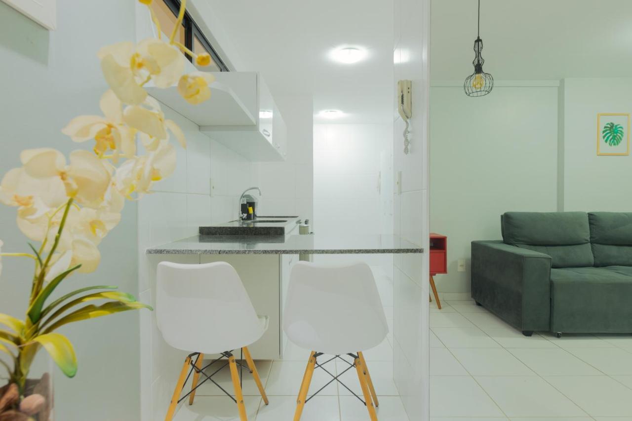 Flat Quarto E Sala C/ Vista Mar Espetacular Apartment Maceio  Exterior photo